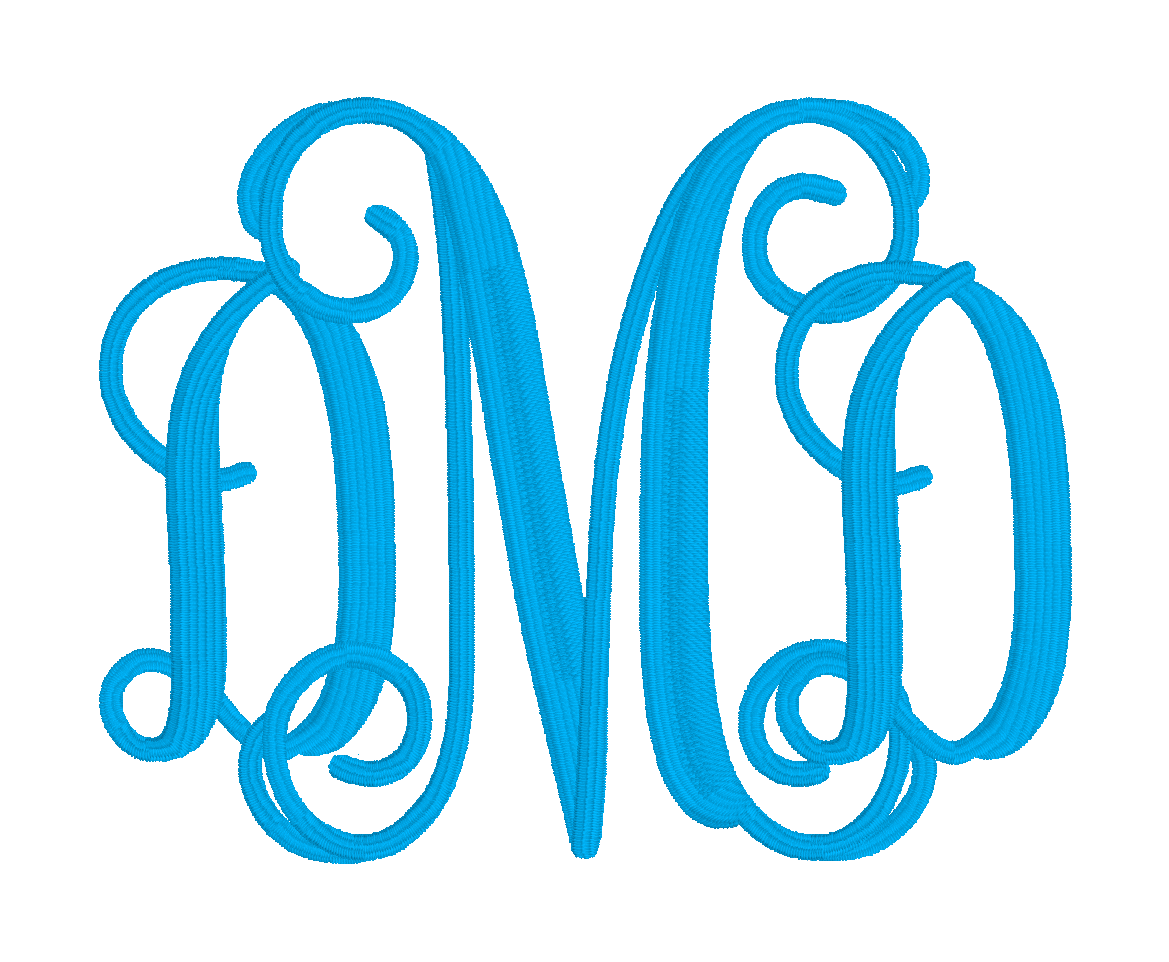 Bitty dot dress with monogram