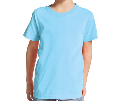 Personalized “Jesus Loves Me” Comfort Colors Tee