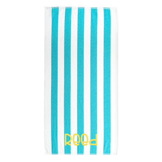 Monogrammed Beach Towel