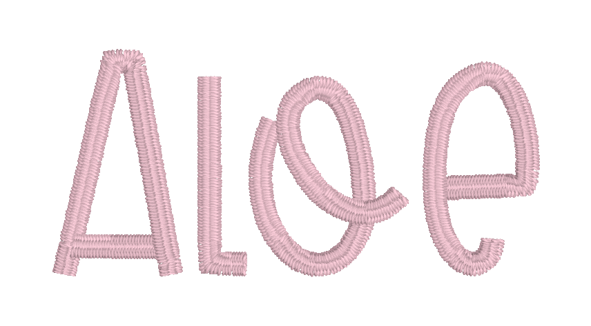 Bitty dot dress with monogram