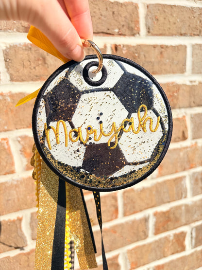 All-Star Glitter Bag Tag