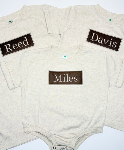 Short sleeve Name Monogram tee