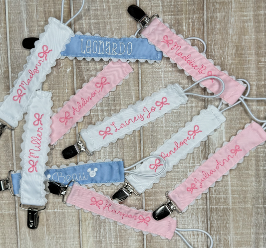 Personalized Paci Clips