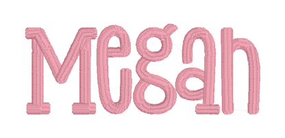 Bitty dot dress with monogram