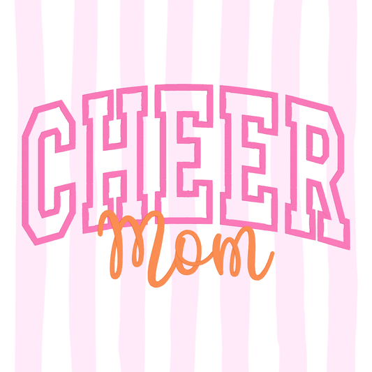 Cheer Sweatshirt with Sleeve Embroidery